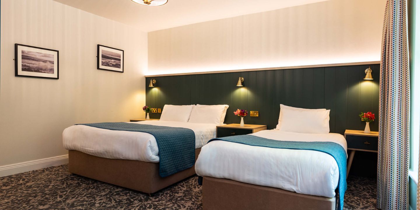ds towards headboard