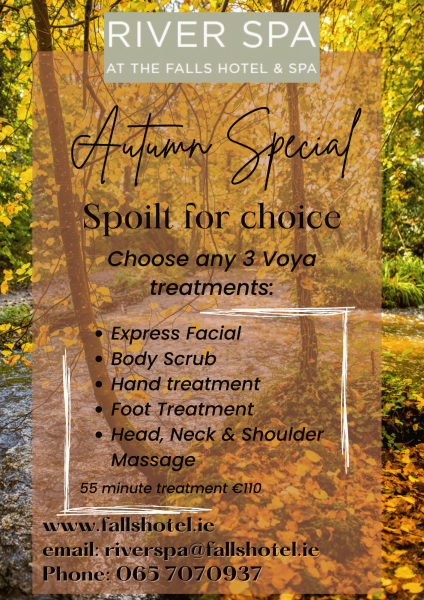 Autumn River Spa Special Offer 