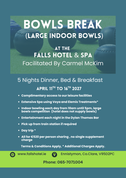 Bowls Break 2027 Large Indoors 