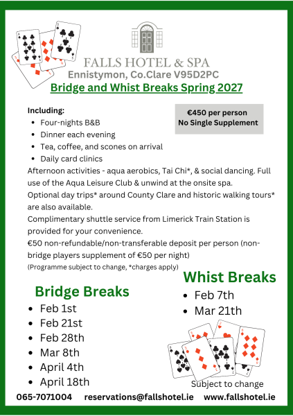 Bridge and Whist Spring 2026