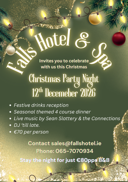 christmas 2026 party flyer